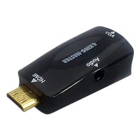 ĐẦU ĐỔI MINI HDMI sang VGA + AUDIO KINGMASTER (KY-H126B)